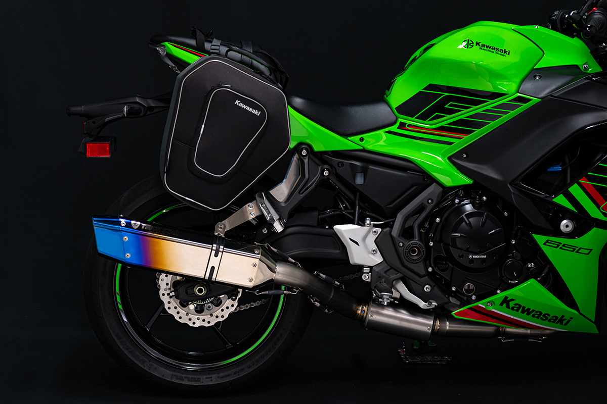 新製品情報】Ninja650（23-24） 政府認証フルエキゾーストマフラー