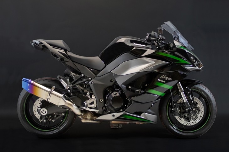 2023 Ninja 1000SX 政府認証/レーシングスリップオンマフラー適合追加