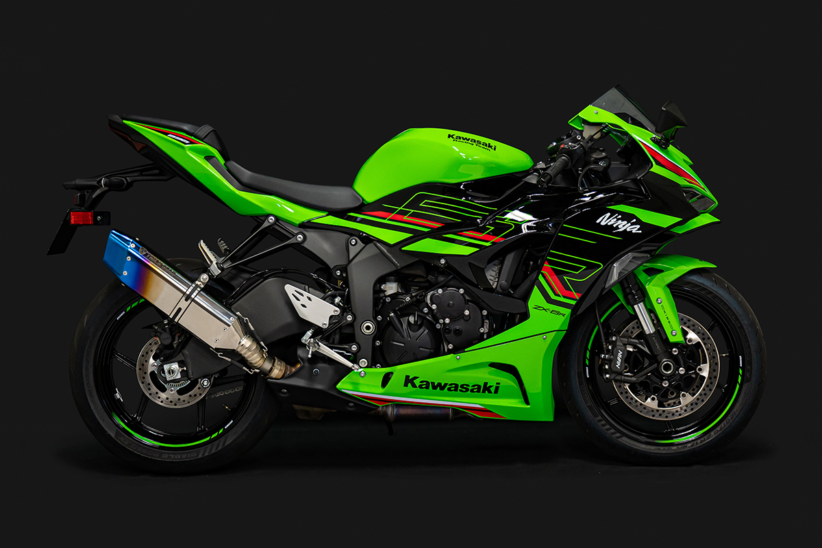 トリックスター / Ninja ZX-6R(24-26) 政府認証スリップオンマフラー