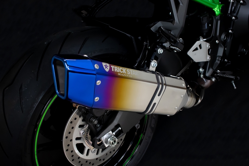 トリックスター / Z H2/SE(20-22)政府認証スリップオンマフラーIKAZUCHI