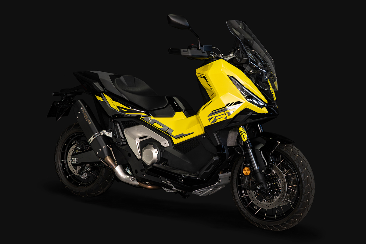 トリックスター / X-ADV（25）政府認証スリップオンマフラーIKAZUCHI