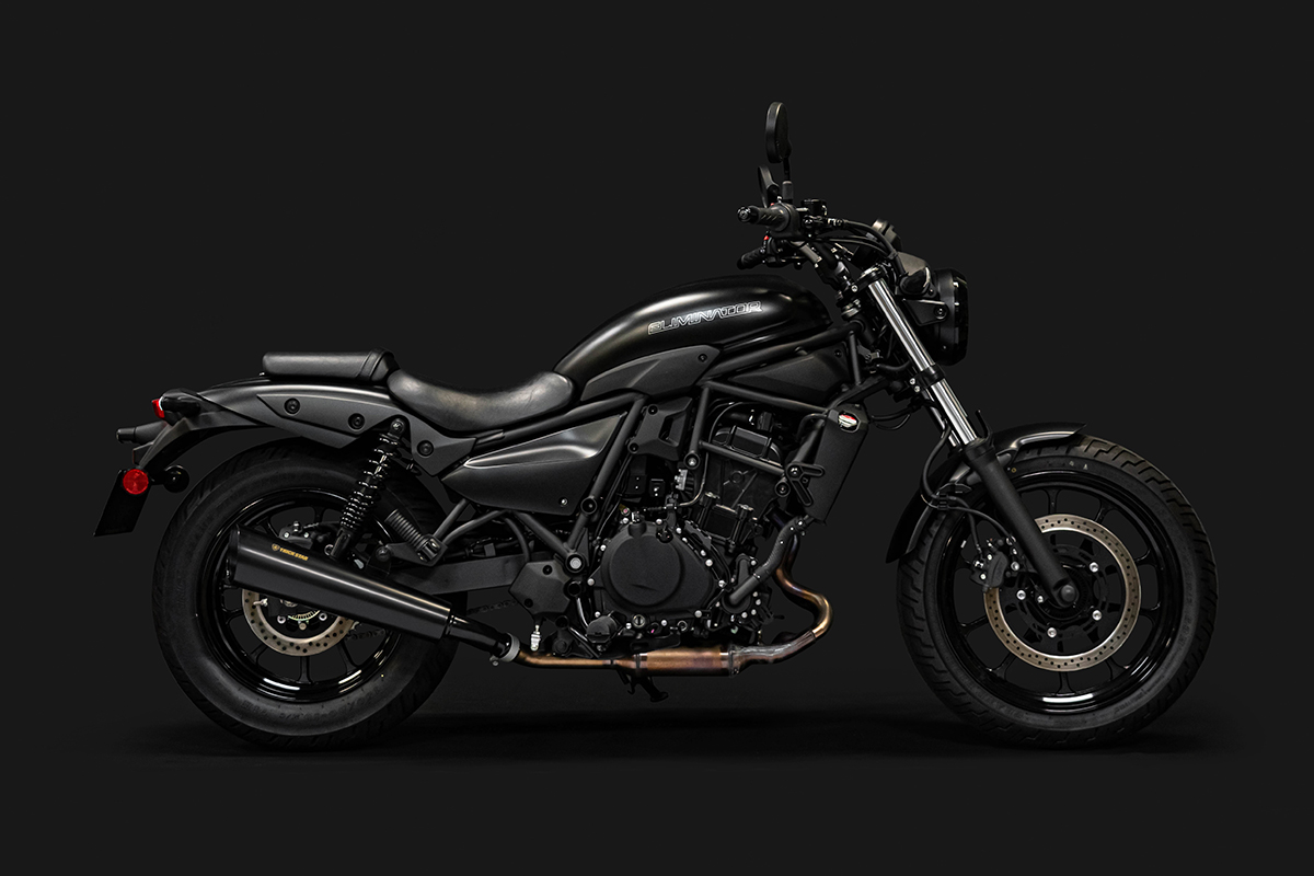 トリックスター / ELIMINATOR(24-26) 政府認証スリップオンマフラー