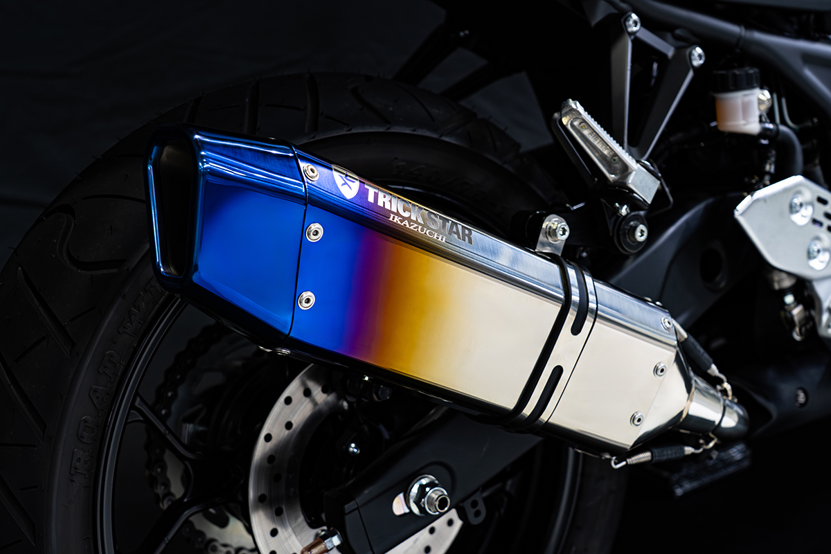 トリックスター / YZF-R25（25）政府認証スリップオンマフラーIKAZUCHI