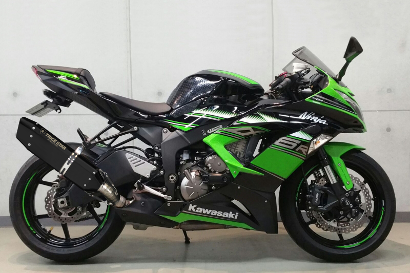 トリックスター / ZX-6R(13-17) 政府認証スリップオンマフラーIKAZUCHI