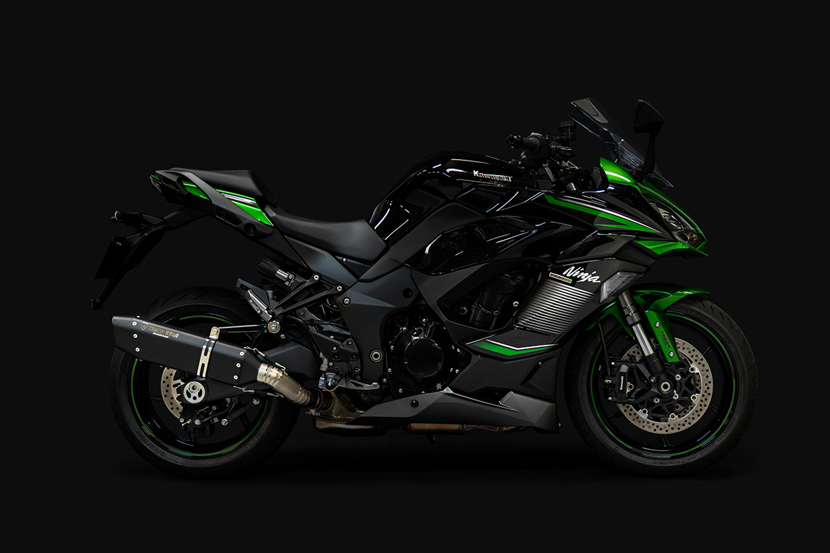 トリックスター / Ninja 1000SX（20-24）政府認証スリップオンマフラー