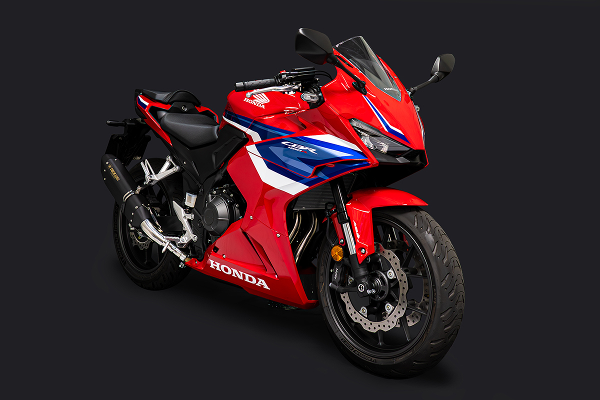 トリックスター / CBR400R(24)政府認証スリップオンマフラーIKAZUCHI