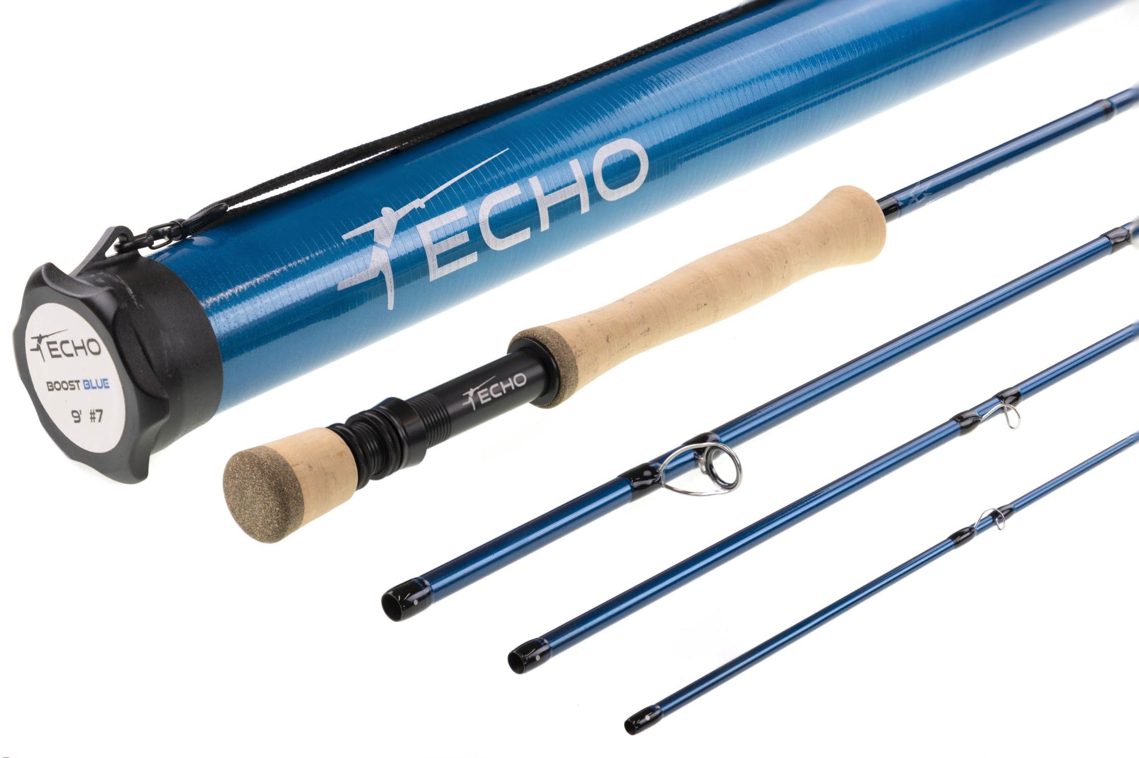 Echo Boost Blue Fly Rod | Trident Fly Fishing