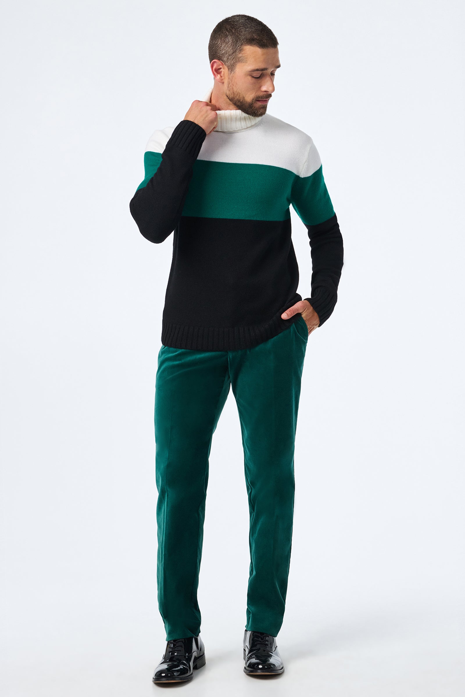 Harrelson Turtleneck Sweater | Mr Turk
