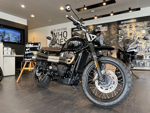 納車御礼】スクランブラー900/ジェットブラック✨✨ | トライアンフ水戸