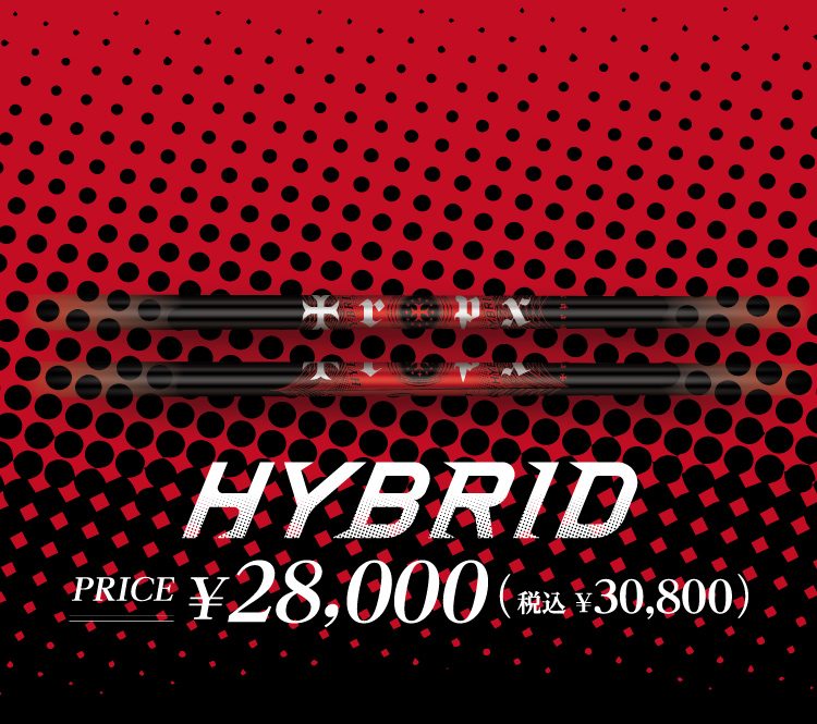 HYBRID | ゴルフクラブ・シャフト・ヘッド｜trpx