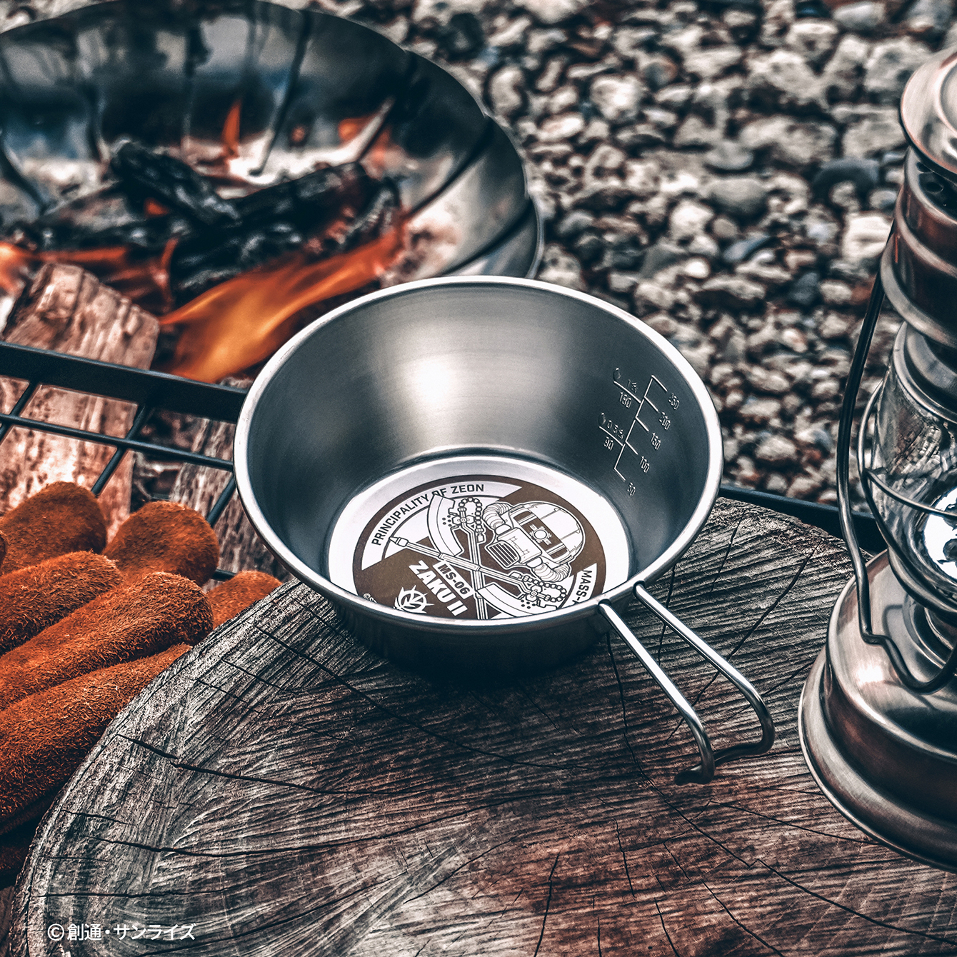 機動戦士ガンダム ステンレスシェラカップ320ml ザクIIモデル｜燕三条