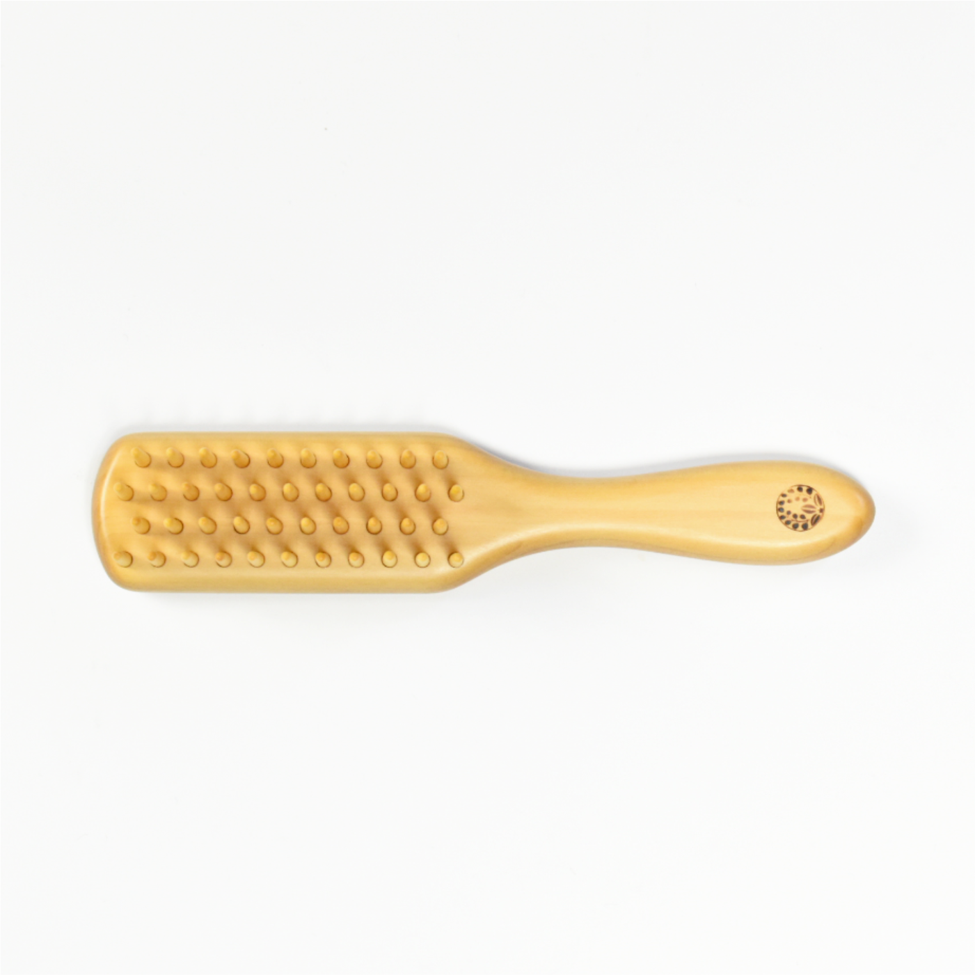 つげブラシ 4列 小 丸 | 別府つげ工芸