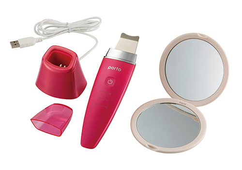 エイム事業部 | ポルト ウォーターピーリング美顔器 Requa 拡大鏡付き