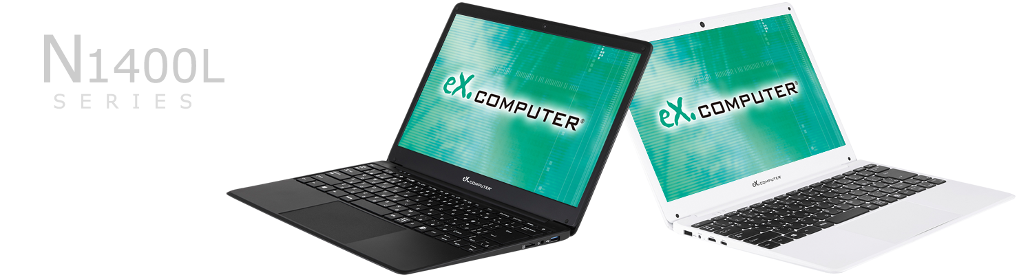 N1400L100T/PRO/BK - BTOノートパソコン eX.computer 完成品モデル