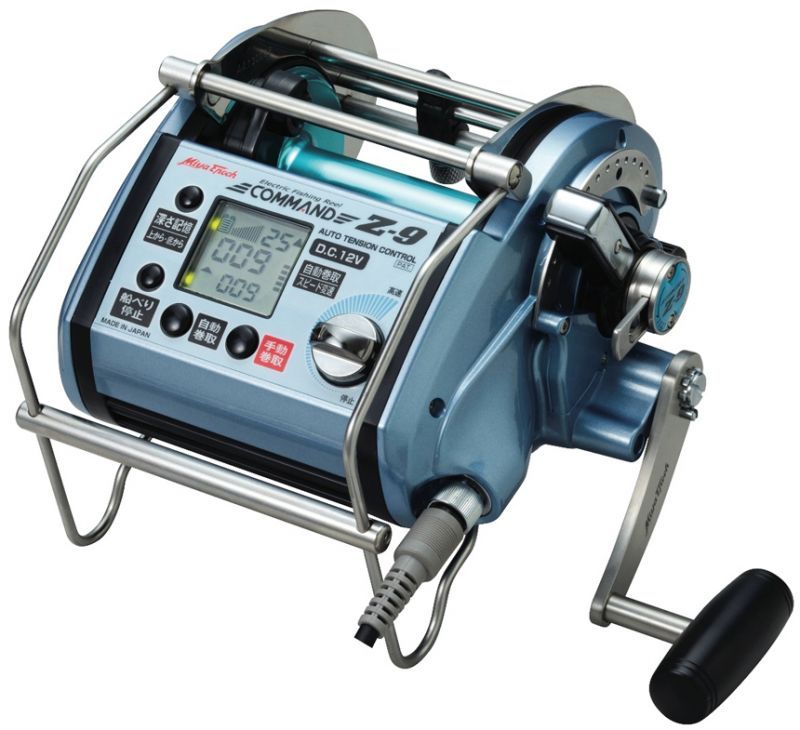 ミヤエポック コマンドZ9/12V｜CZ-9｜電動リール本体のみ(単体)｜つり吉