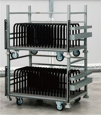 製品案内 溶接レスラック・台車｜鶴町製作所｜精密板金加工・NCTパンチ