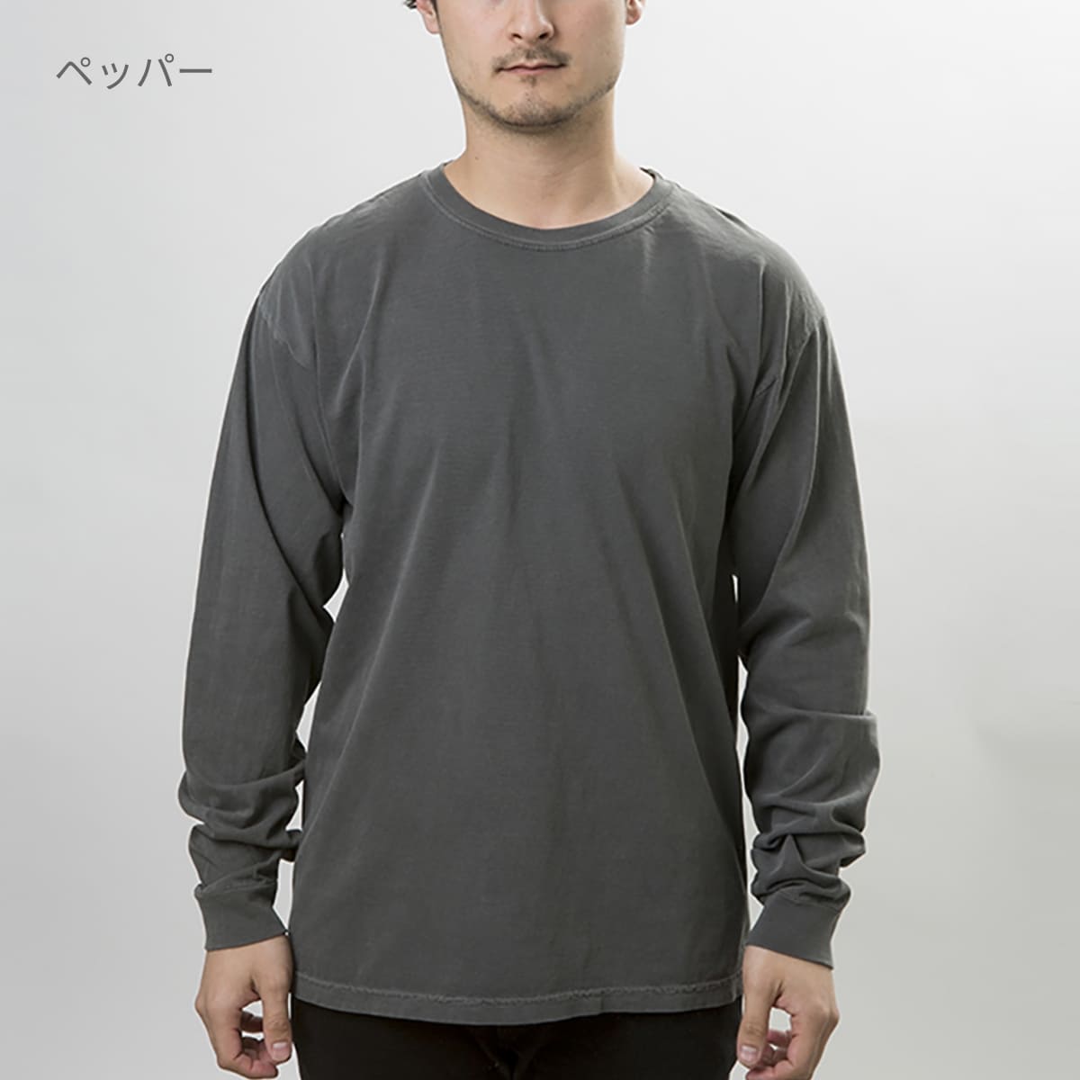 6.1オンス ヘビーウェイト 長袖Tシャツ | メンズ | 1枚 | 6014 | シー