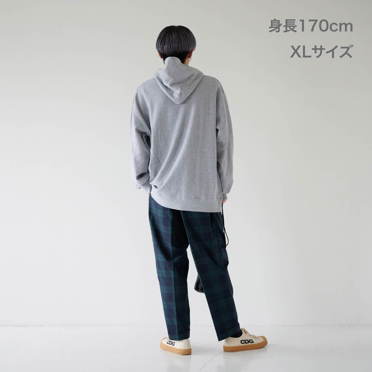 レギュラーPOパーカー 10.0oz | メンズ | 1枚 | tsm604s | ブラック