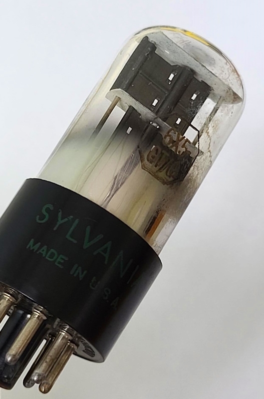 6X5GT / VT126-B SYLVANIA, rectifer tube