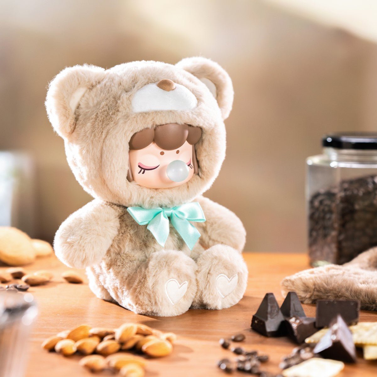 ふわふわのNanci カラフルチョコベアがかわいい！