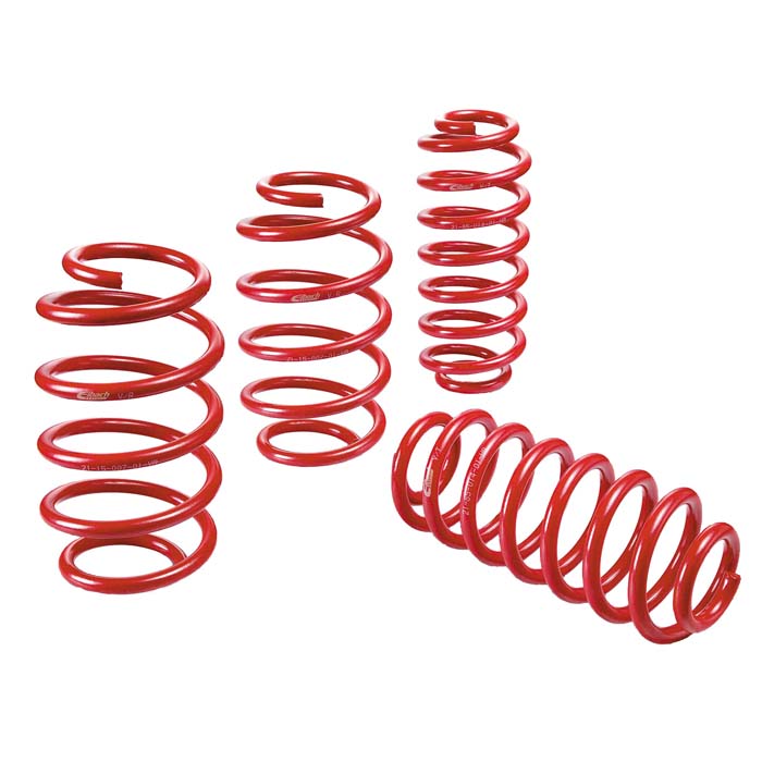 Eibach Pro-Kit and Sportline lowering springs for VW Golf VIII