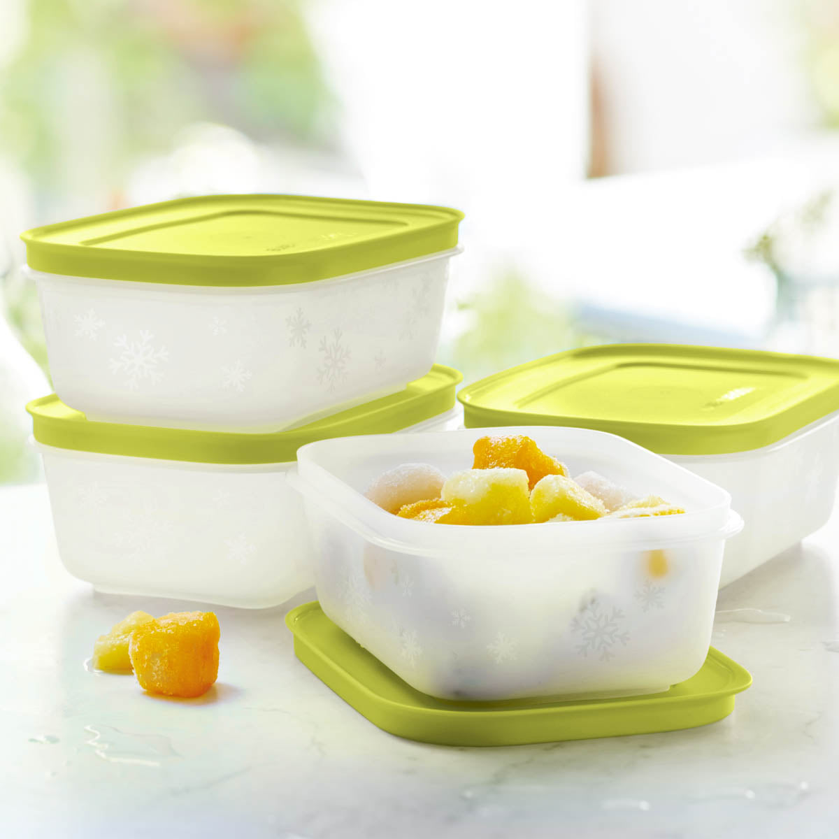 新品 Tupperware フリーザーメイト イエロー 25個セット 新品
