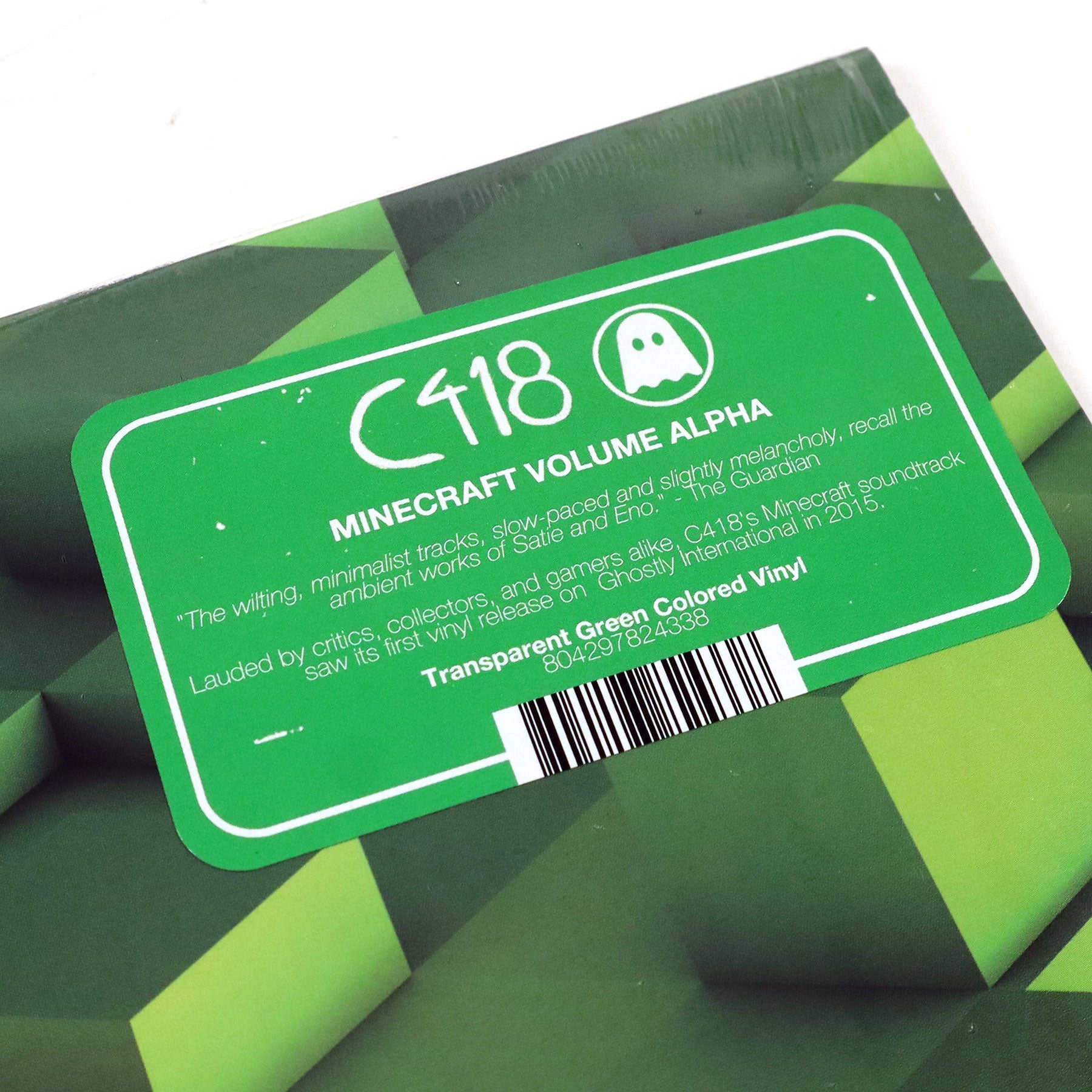 C418: Minecraft Volume Alpha (Green Colored Vinyl) Vinyl LP