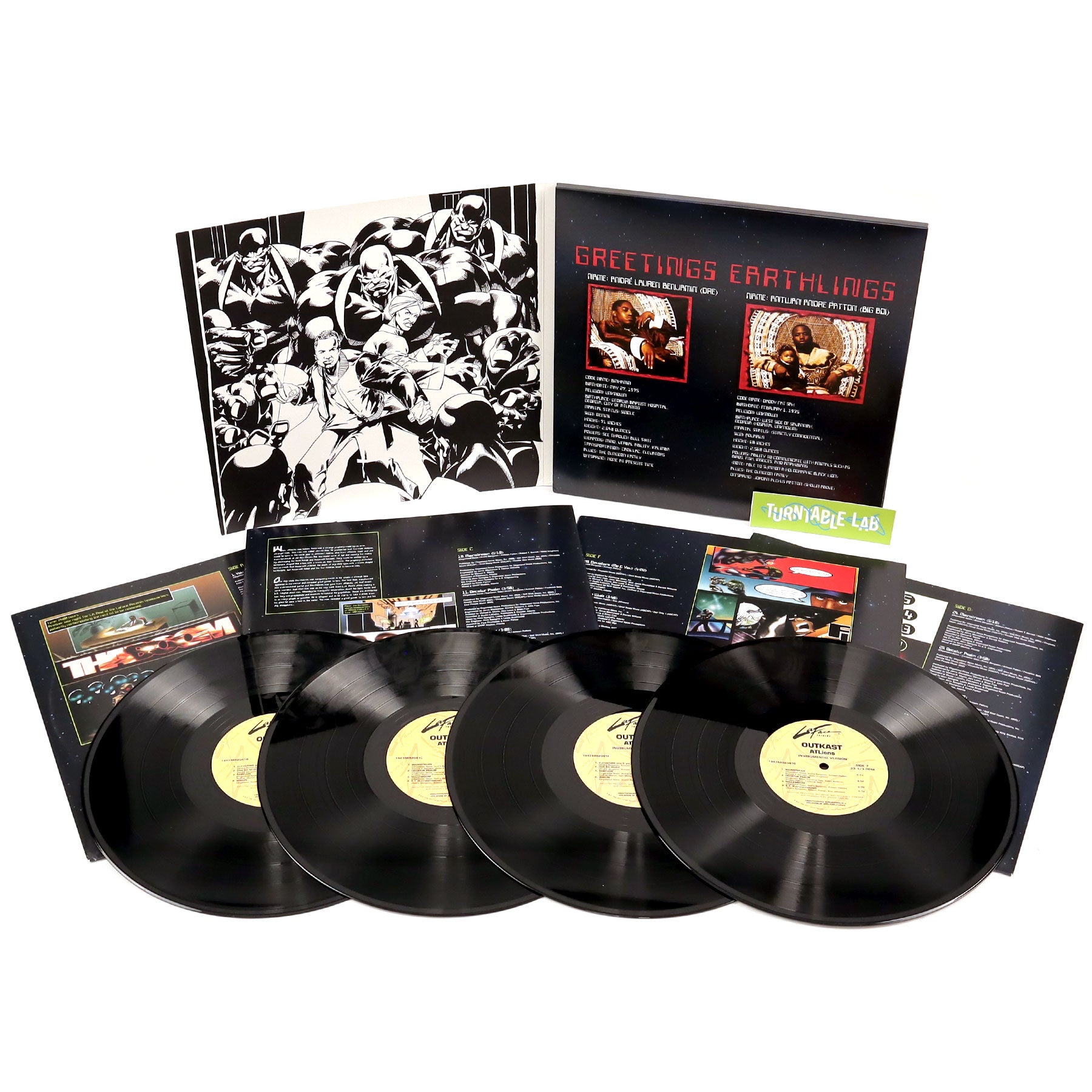 Outkast: ATLiens 25th Anniversary Edition Vinyl 4LP – TurntableLab.com