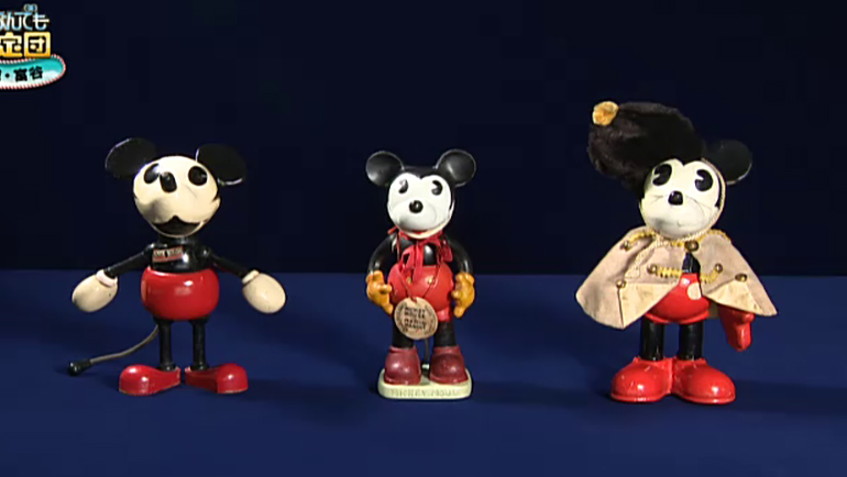 1930年代のミッキーマウスの人形3体｜開運！なんでも鑑定団｜テレビ東京