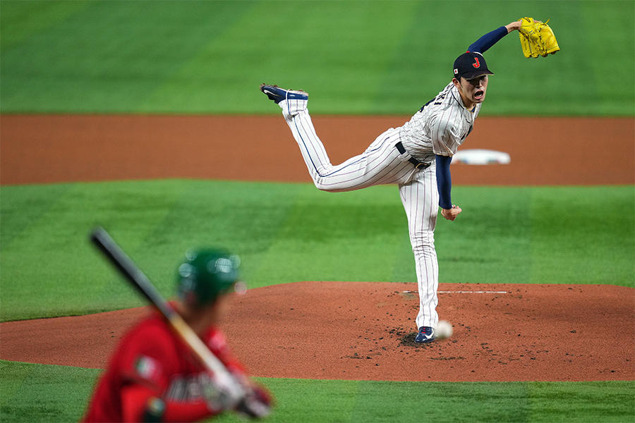 WBC】先発の佐々木朗希 声枯れる「絶対勝ってくれると信じて応援してい