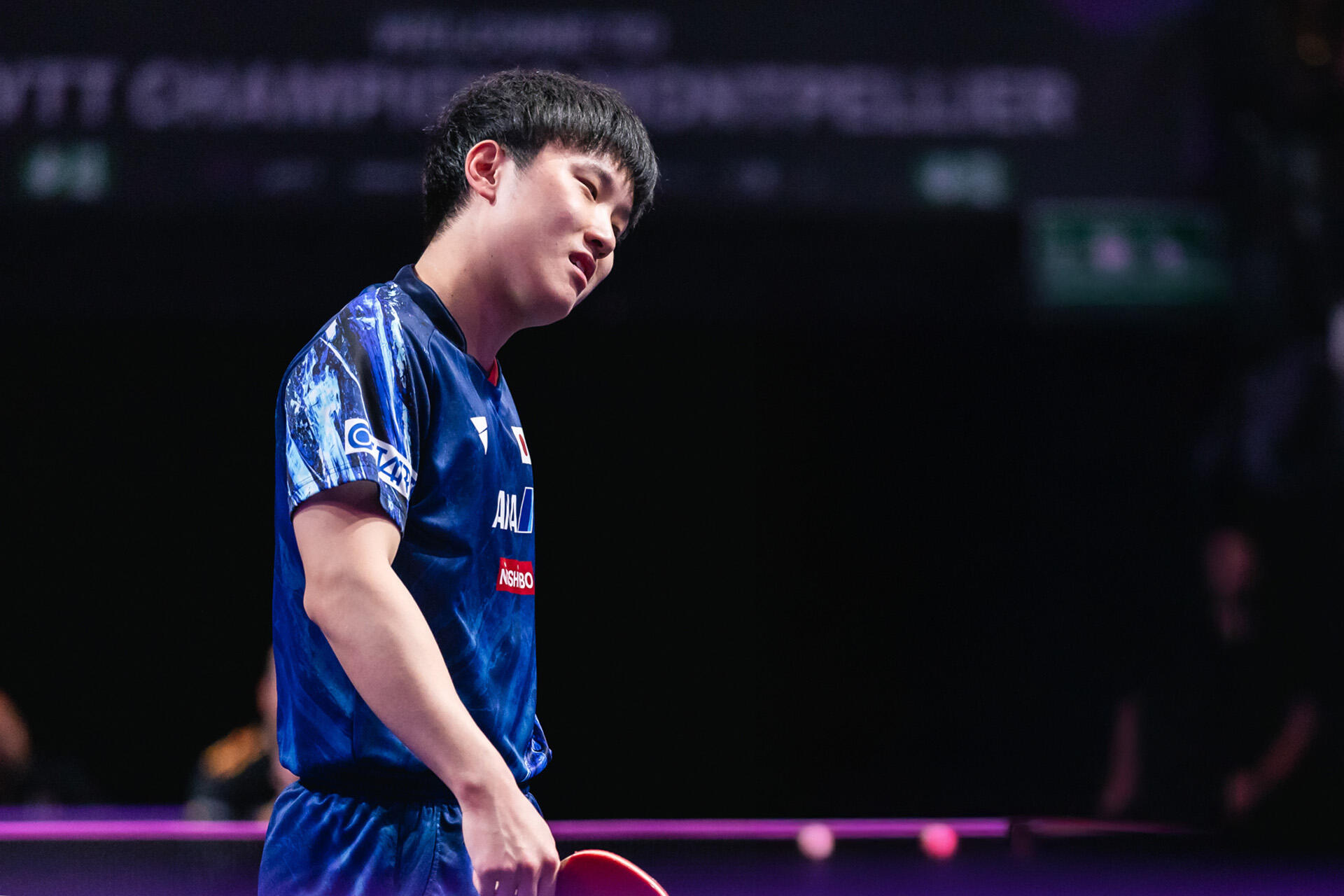 エース張本智和 1回戦で姿を消す。アフリカ王者に2-0から逆転負け