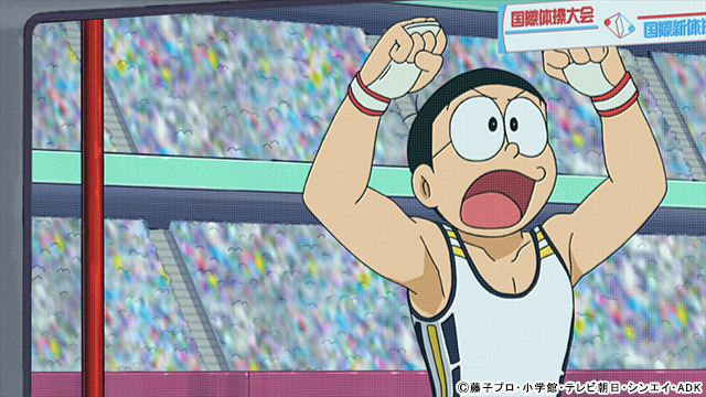 世界体操・新体操」と「ドラえもん」がSPコラボ！ 内村航平、のび太が