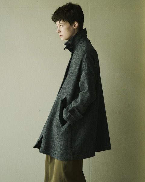 MALTON マールトン｜ブラックヘリンボーン×パープル｜ウィメンズ