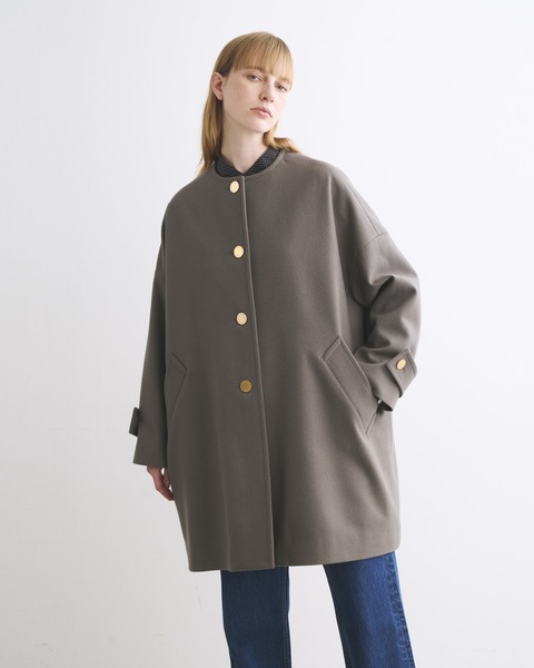 MALTON NO COLLAR マールトン ノーカラー｜ブラック｜ウィメンズ