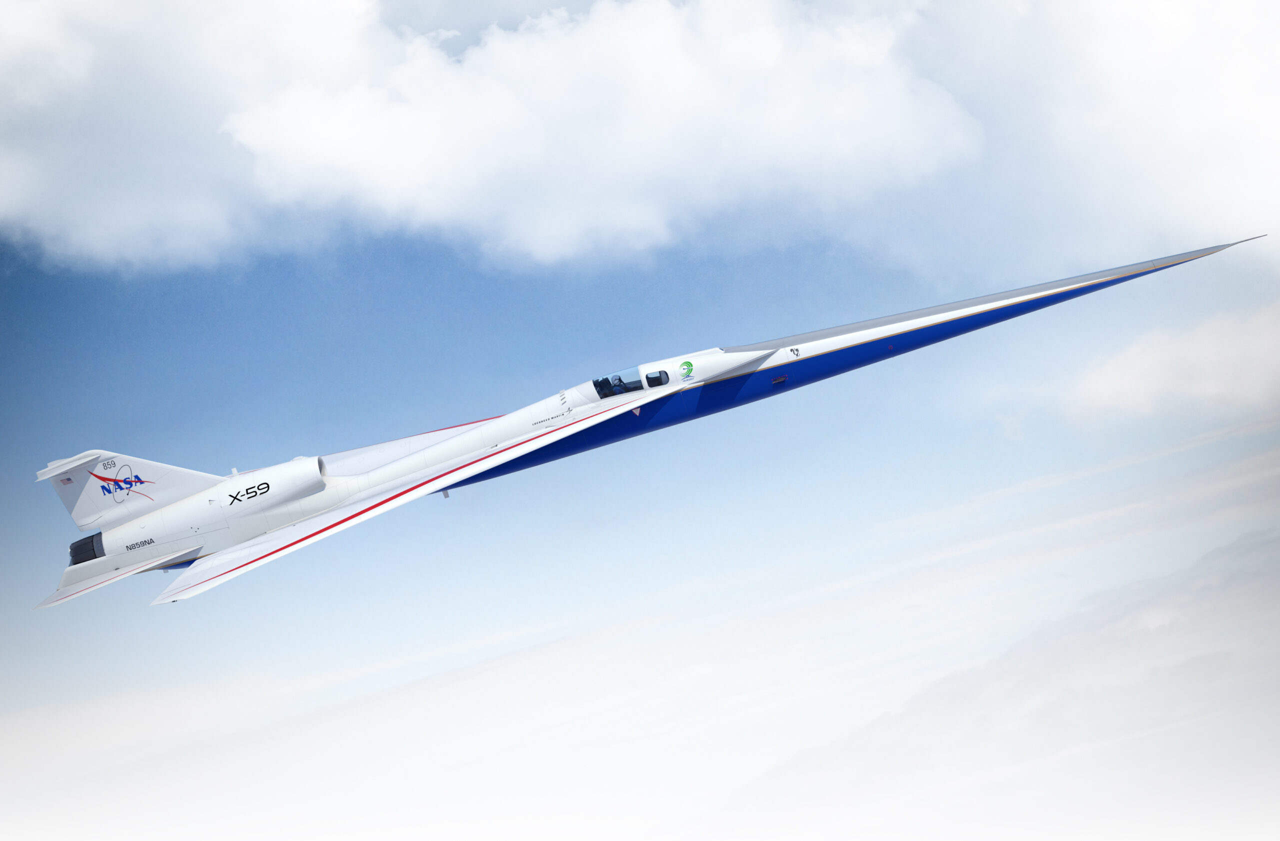 X-59 Supersonic Test Jet Rolled Out At Skunk Works