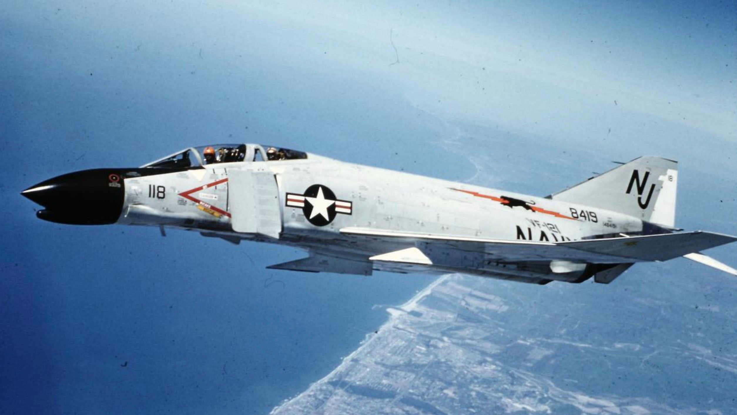 The Navy Got Its Hands On Its First Operational F-4 Phantom Sixty