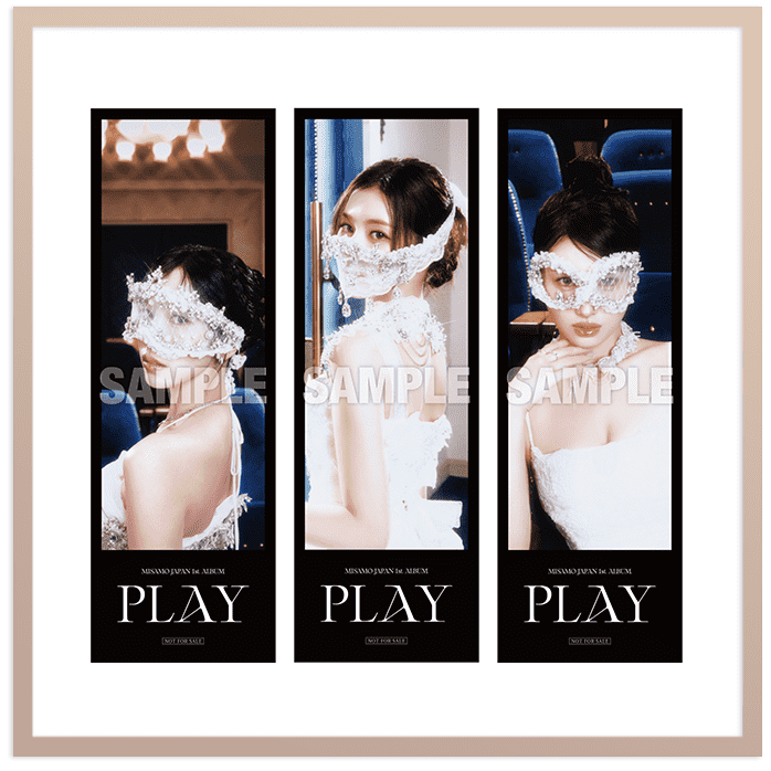 MISAMO JAPAN 1st ALBUM『PLAY』