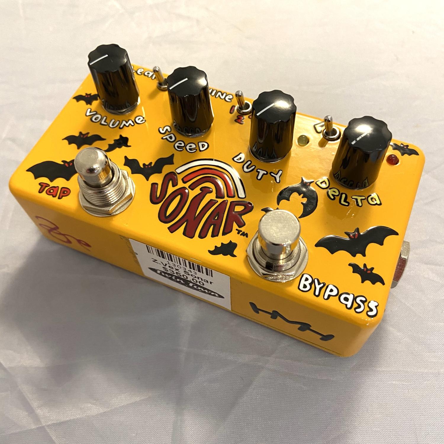 ZVEX Effects Sonar Tremolo Hand Painted Effects Pedal – Twin Town