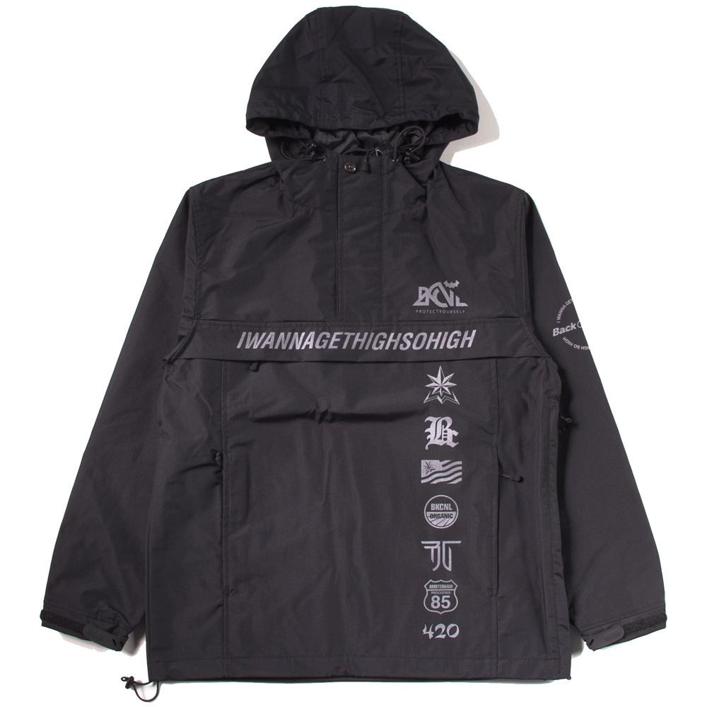 バックチャンネル ナイロン 3レイヤー アノラック | BACK CHANNEL