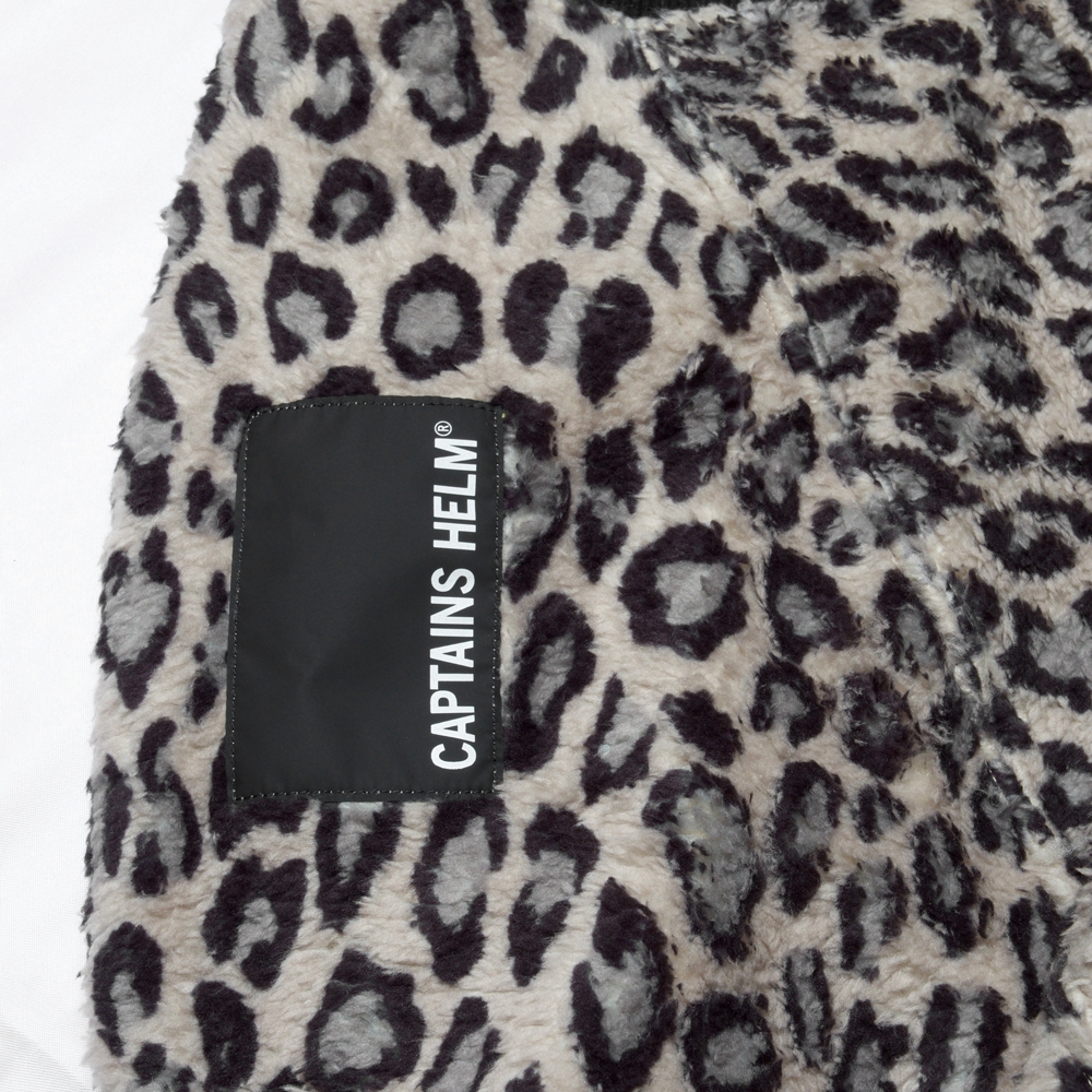 キャプテンズヘルム レオパード フリース クルー | CAPTAINS HELM