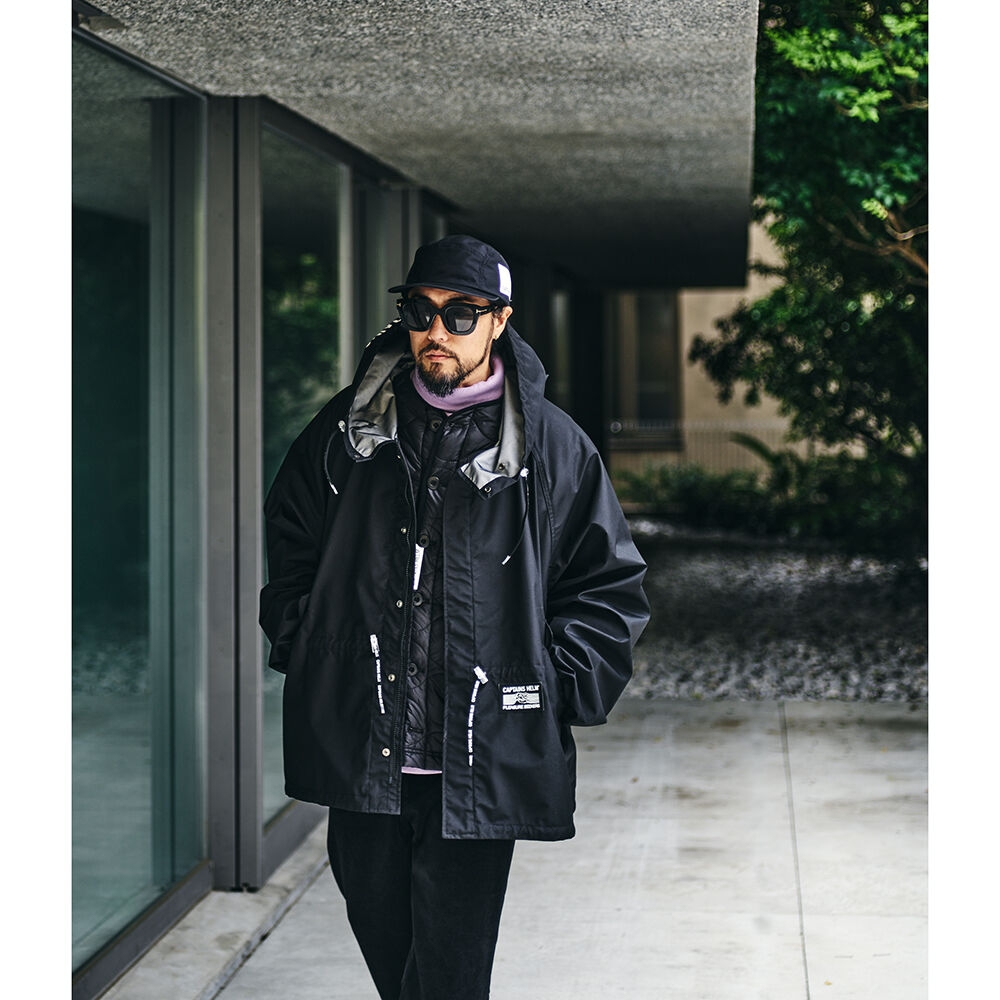 キャプテンズヘルム アウト シェル ウォーター プルーフ モッズ コート