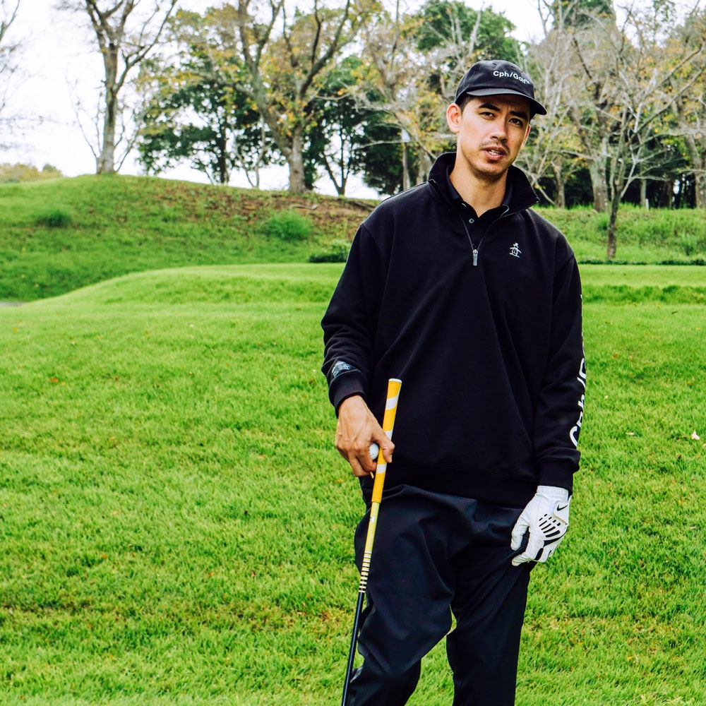 キャプテンズヘルム ゴルフ ハーフ ジップ スウェット | MUSINGWEAR