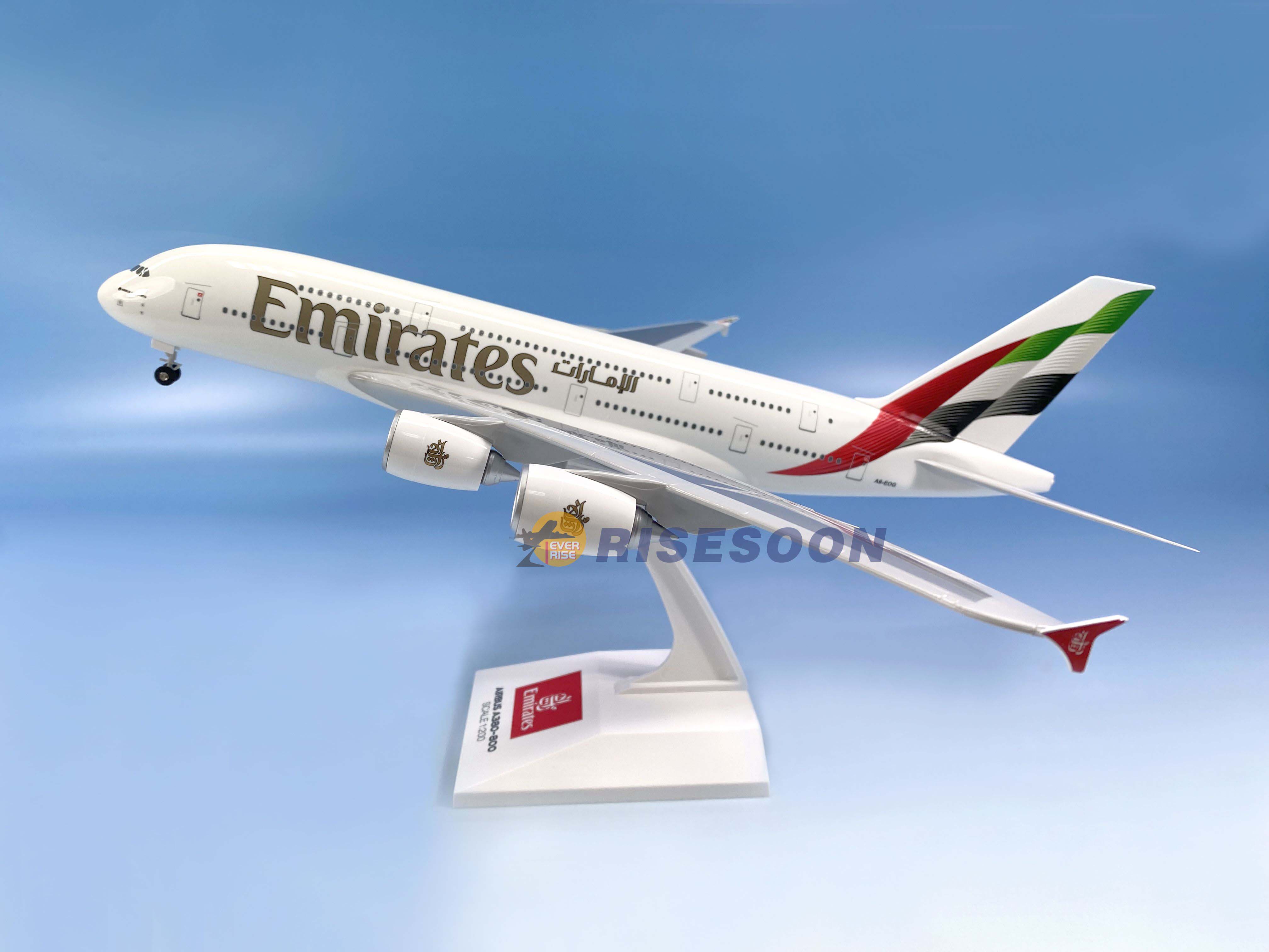 Emirates / A380-800 / 1:200 | Risesoon