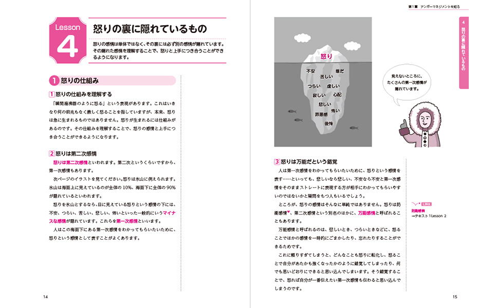 ユーキャンのアンガーマネジメント資格取得講座｜教材・テキスト