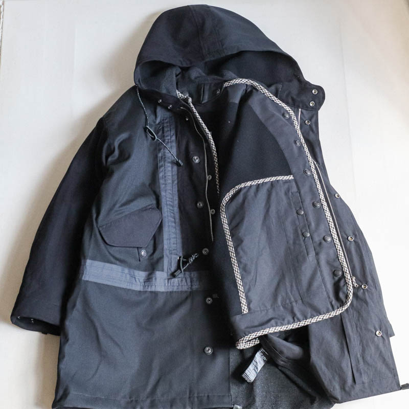 SCiENCE LONDON / 現代の“M-51 Fishtail Parka”ダークパネルバージョン