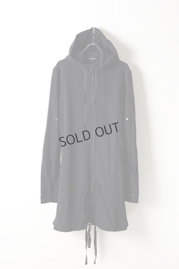 SOLD}ANN DEMEULEMEESTER アンドゥムルメステール HOODIE GRIMM BLACK