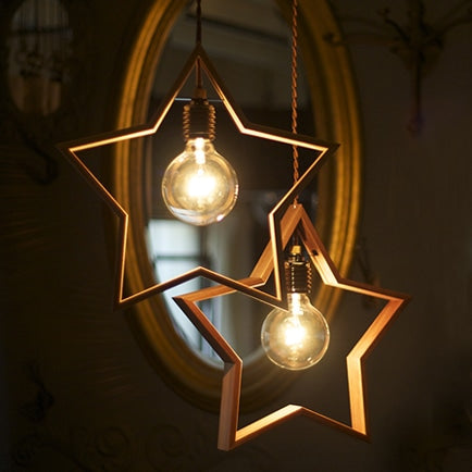 星形ペンダントライト unico ブラウン ナチュラル unico ウニコ