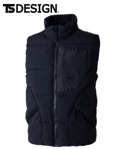 秋冬用]TS DESIGN ニッカーズファイバーダウンベスト[男女兼用](08