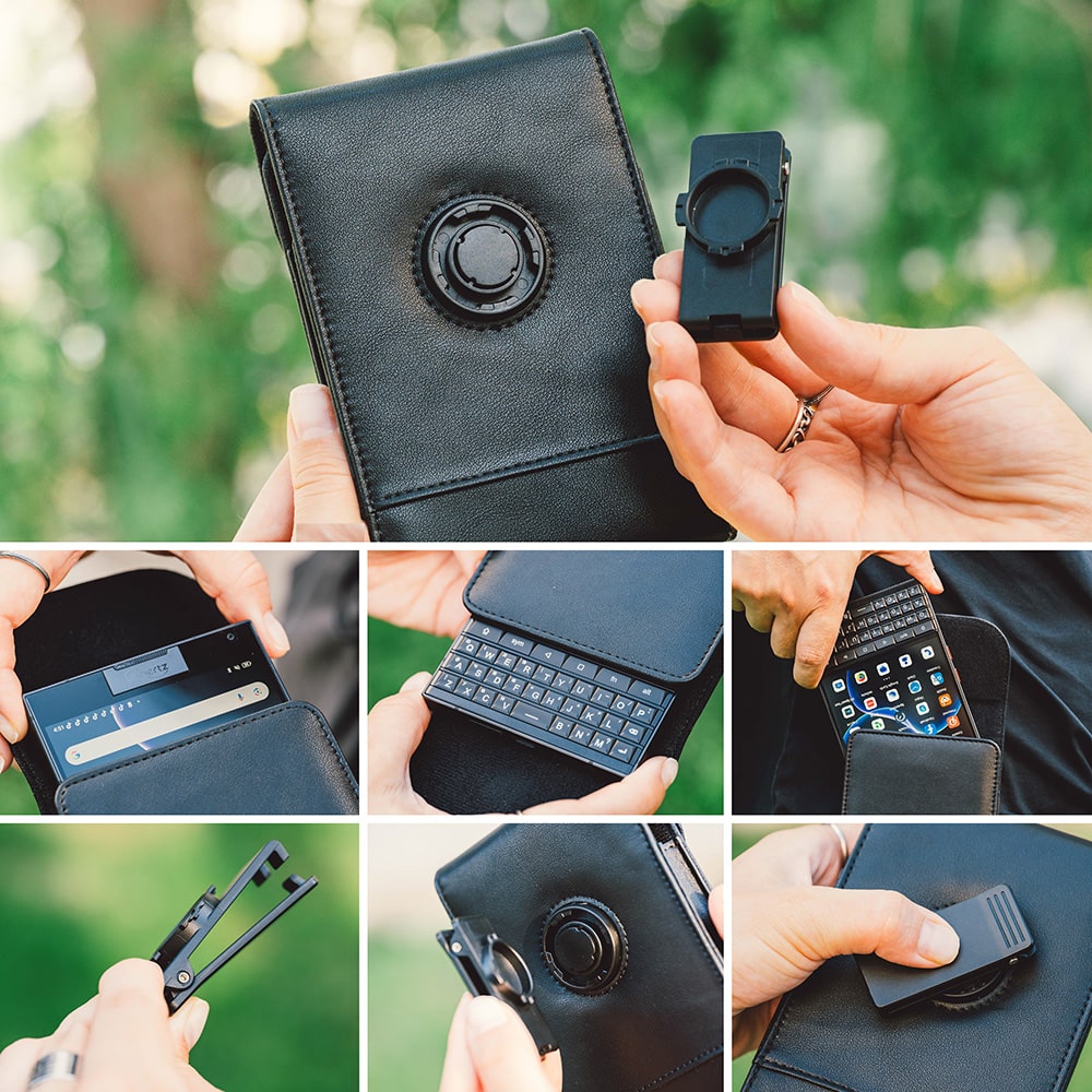 Unihertz Titan 2 用レザーホルスター - Unihertz