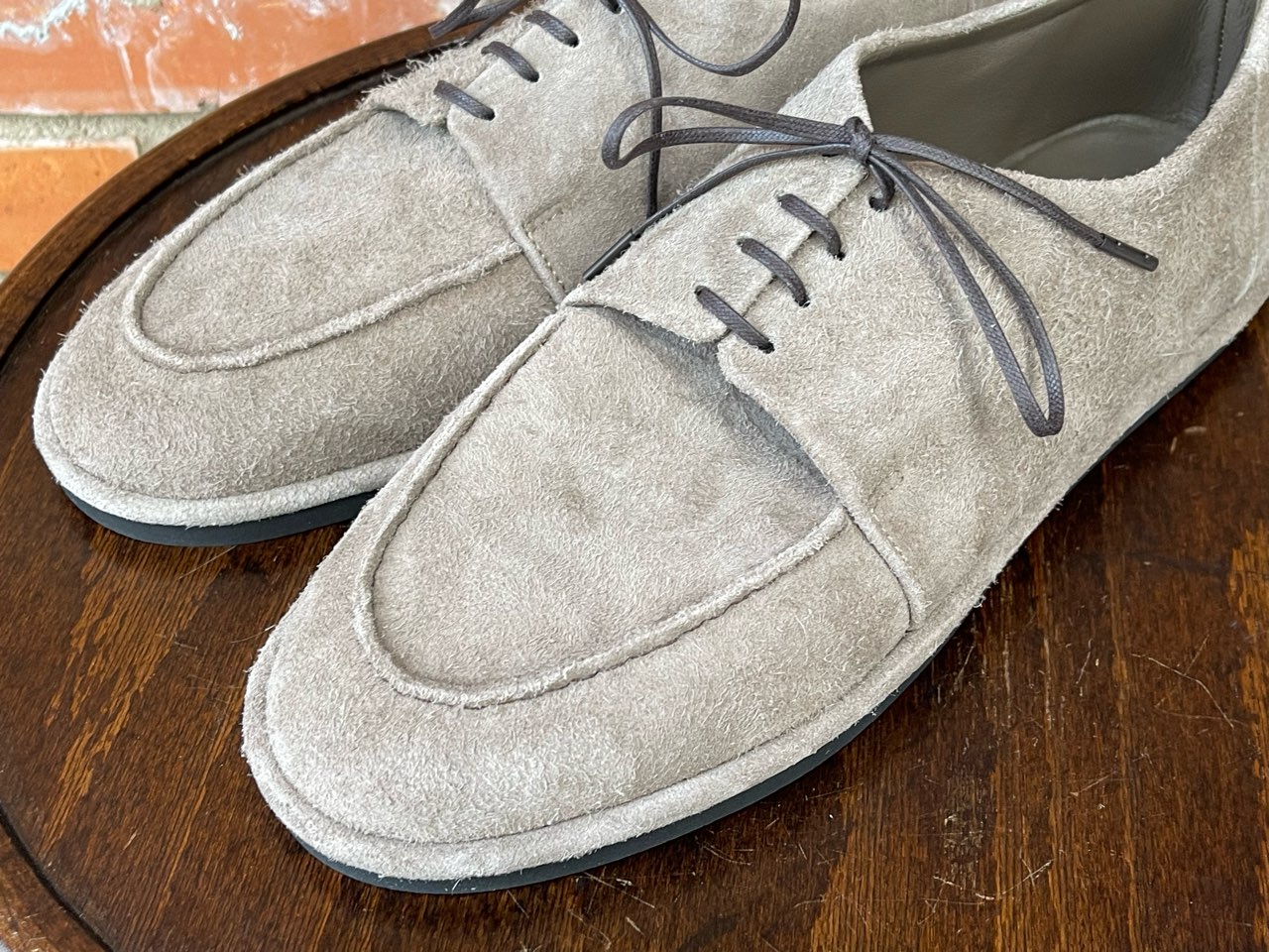 AURALEE 】 オーラリー フラットシューズ ソール事前補強